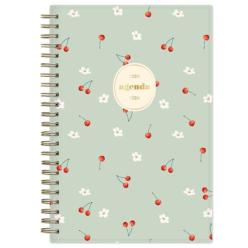 2025-2026 Blue Sky Sincerely Jules Rheanne 5" x 8" Academic Weekly & Monthly Planner, Plastic Cover, Multicolored (154280) image 1