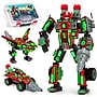 JITTERYGIT Robotryx Red Grindburst Robot Building Toy, 235 Pieces/Pack (ROBOTRYX-RED)~#|#~6EF11E5C-B401-4C99-8BC9CF01BD1FD246_sc7