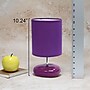 Simple Designs 10.24" LED Table Lamp, Purple (LT2005-PRP-LB)~#|#~6EF65E63-7A44-4562-A06CBF9F880E66B2_sc7