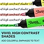 Sharpie Clear View Highlighter, Chisel Tip, Assorted, 3/Pack (1912767/2128222)~#|#~6F01E9BB-53DE-4094-AECC331CA20D44D0_sc7