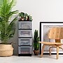 Iris Narrow Chest, 4 Drawer, Black (575003)~#|#~6F067DCB-1F35-49AF-8DBFB19EE997F61C_sc7