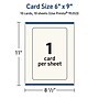 Avery Matte General Use Blank Cards, Ivory, 10/Pack (95353)~#|#~6F07363D-24C9-439E-88124428A10447C3_sc7