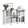 Bush Home Salinas 6 Cube Organizer, Shiplap Gray/Pure White (SAB148G2W-03)~#|#~6F077518-E237-43CE-B97A7DBF6466EA03_sc7