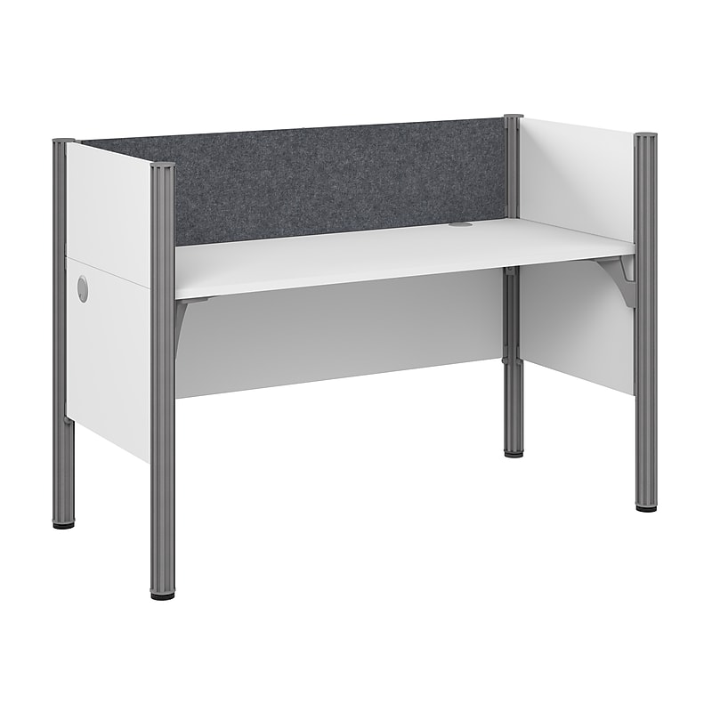 Bush Business Furniture ProBiz 43"H x 63"W Cubicle Workstation, White (100871CG-17) image 1