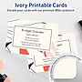 Avery Integrated Cards, 4" x 6", Matte Ivory, 20/Pack (95345)~#|#~6F114BC7-F67A-401F-9FC75F7B2BE2935C_sc7