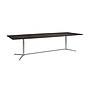 Bush Business Furniture 120W x 48D Boat Shaped Conference Table with Metal Base, Storm Gray (99TBM120SGSVK)~#|#~6F202680-205F-46E8-B0EBD5FD329C074D_sc7
