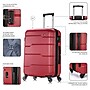 DUKAP Rodez 24" Hardside Suitcase, 4-Wheeled Spinner, TSA Checkpoint Friendly, Red (DKROD00M-RED)~#|#~6F22D914-9B8F-4492-89E804199D993781_sc7