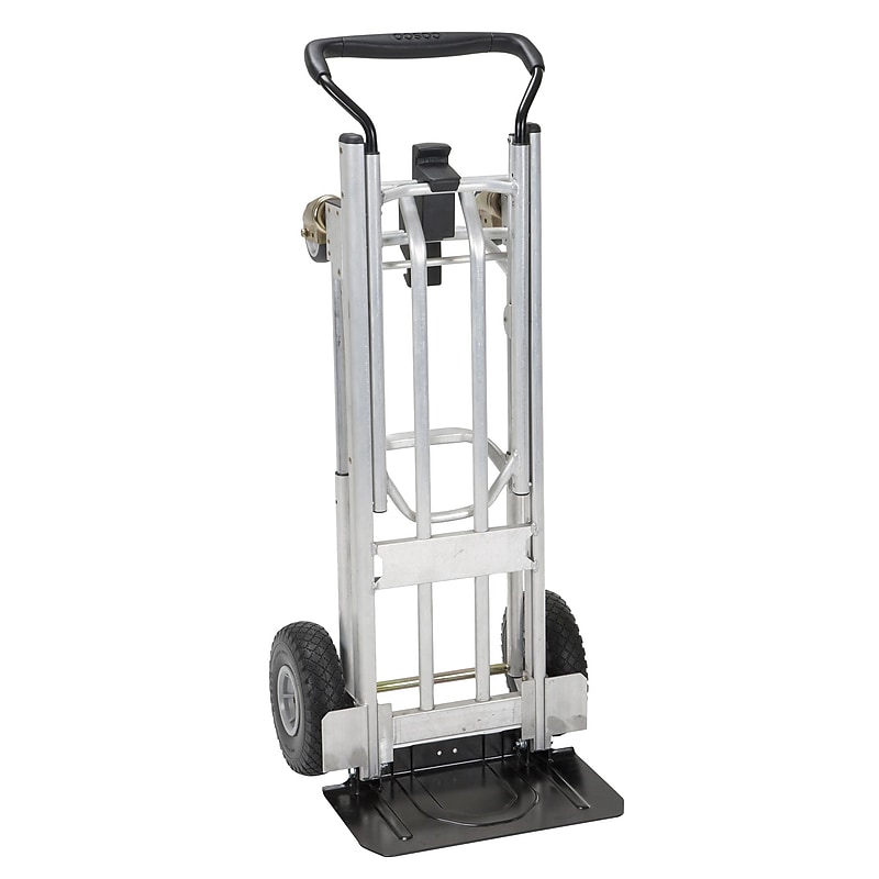 Cosco 4-in-1 Folding Series Convertible Hand Truck, 1000 lb. Capacity, Silver/Black (12323ASB1E) image 1