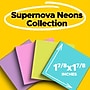 Post-it Super Sticky Notes, 1-7/8" x 1-7/8", Supernova Neons Collection, 90 Sheets/Pad, 8 Pads/Pack (622-8SSMIA)~#|#~6F258311-5912-49C2-90980C11DC2C42E4_sc7
