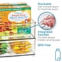 iDESIGN Small Stackable Plastic Storage Bin, Clear (63698)~#|#~6F294D7F-7160-483A-B75DBD2C215516E7_sc7