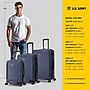 US Army FOX PRO 3-Piece Hardside Spinner Carry-On Luggage Set, TSA Checkpoint Friendly, Navy Blue (USLFPROSML-BLU)~#|#~6F2C89BF-A4AD-485E-AD169436E993EE89_sc7