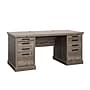 Sauder Aspen Post 65"W Executive Computer Desk, Pebble Pine (433677)~#|#~6F2E5F65-B11A-4DA0-A2A77AAC5A8851B0_sc7