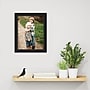 Amanti Art Brushed Metallic Black Narrow 11" x 14" Polystyrene Picture Frame, Black (A42678297040)~#|#~6F3276FF-654E-42A9-BA70321C8B7870FD_sc7