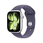 Apple Watch Series 11 GPS Smartwatch, 46mm, Silver Aluminum Case with Purple Fog Sport Band, Small/Medium (MEV94LW/A)~#|#~6F382DED-D76C-4B21-9868FCF2E5C5E148_sc7
