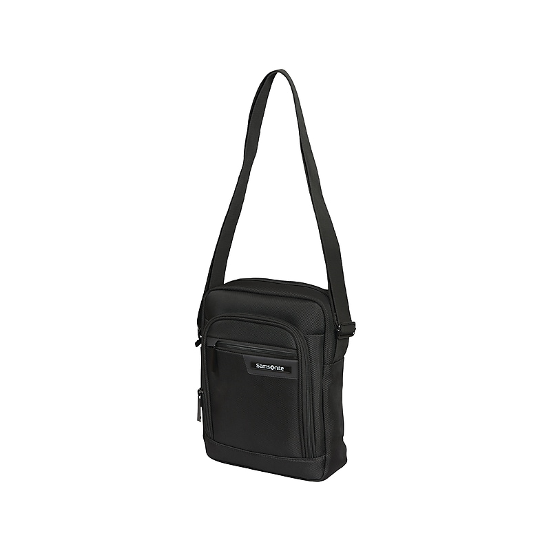 Samsonite Polyester Cross-Body Messenger Bag, Black (147176-1041) image 1