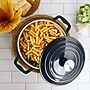 MegaChef Cast Iron 2 Quart Dutch Oven, Dark Blue (936119981M)~#|#~6F38F4C0-A6E5-47F9-B730D7F833FD2542_sc7