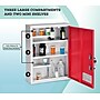 Viva Comfort Steel Medical Storage Cabinet with Dual Key Lock, 1.1 cu. ft., Red (999-04-RED)~#|#~6F3A5192-8704-4ED9-8A063A9F4DB5F202_sc7