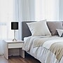 Creekwood Home Modern Glam 21.25" LED Table Lamp, Brushed Nickel/Black (CWT-1006-BB)~#|#~6F3D1A00-A40B-4F86-B882E584591856B3_sc7
