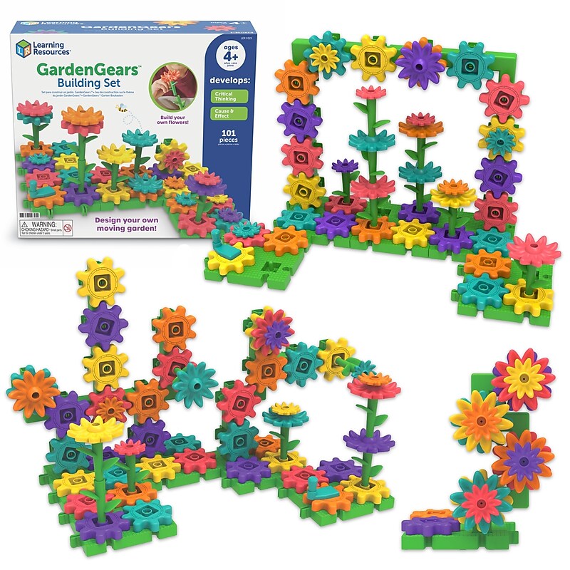 Learning Resources Gears! Gears! Gears! Garden Gears (LER9325) image 1