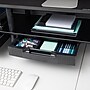 Mind Reader Adjustable Dual Monitor Stand Desktop Organizer with Drawers, Black (DBMON2TDR-BLK)~#|#~6F3FB4C6-6992-4CBD-BA9B412A2884E95A_sc7