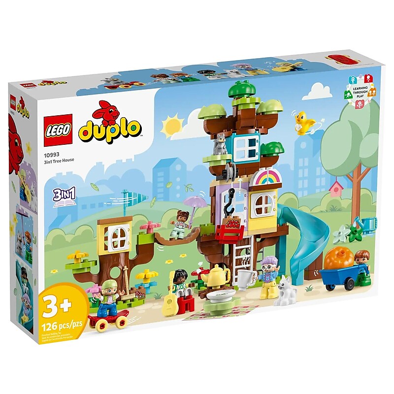 LEGO DUPLO 3-in-1 Tree House Building Set (10993) image 1
