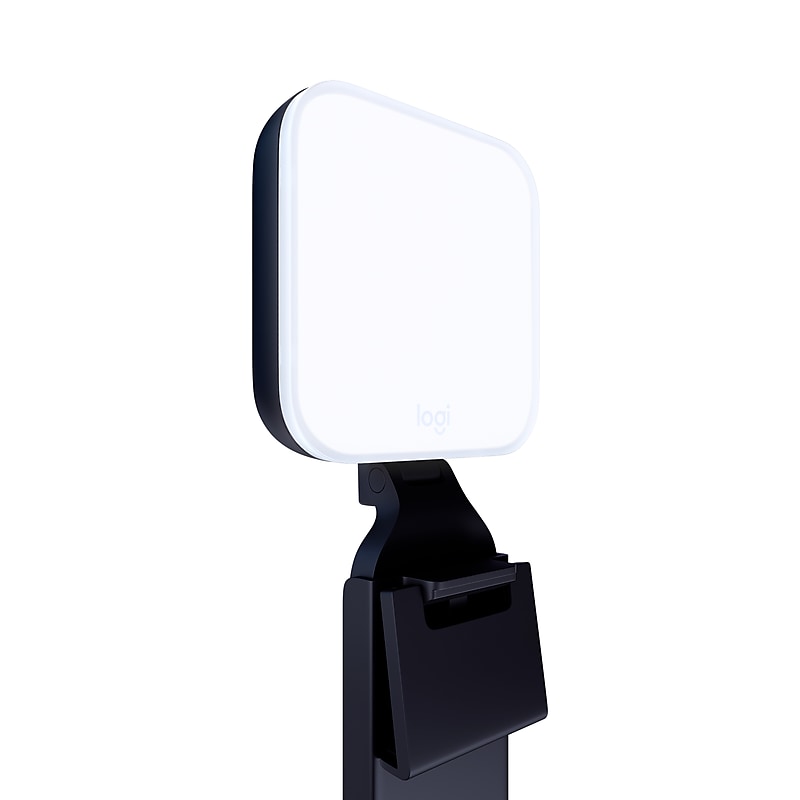 Logitech Litra Glow Streaming Light for PC/Mac, Black/White (946-000001) image 1
