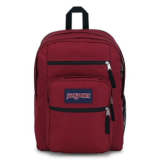 jansport red canvas tote bag Cross Town Plus Backpack - Large Main Compartment, Side Water Bottle Pocket, 15-Inch Padded Laptop Sleeve Additional storage options include large side drop pockets and an internal zippered stash pocket JanSport Big Student Backpack -