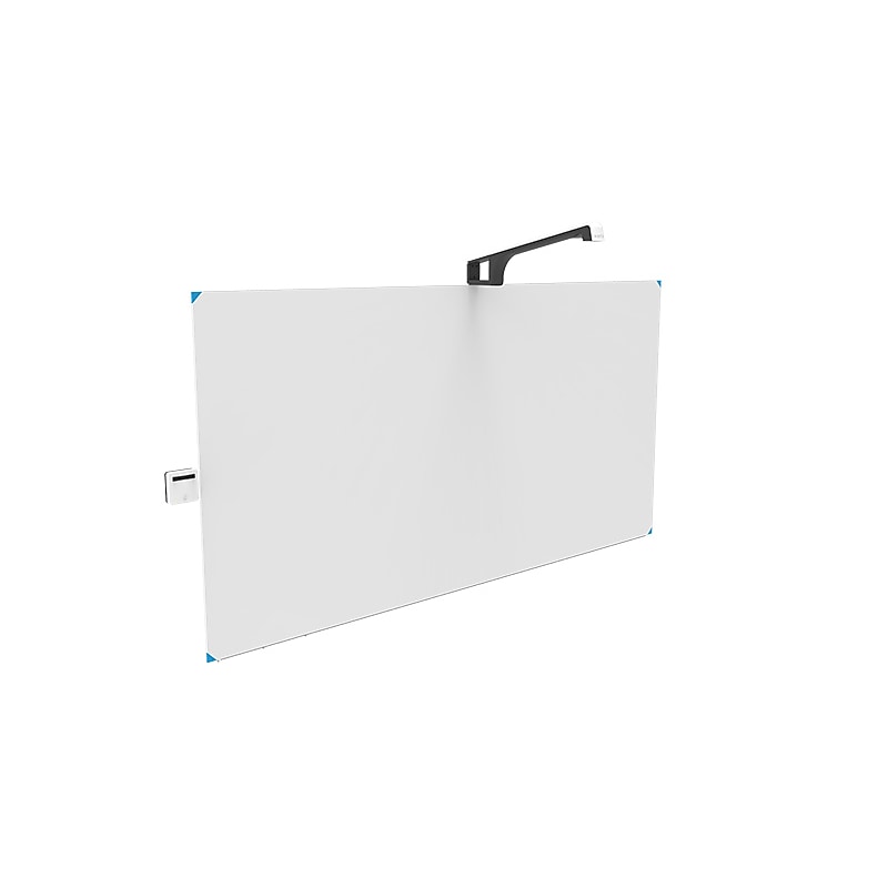 Ghent Aria Connect Magnetic Glass Dry-Erase Whiteboard and Board Image Capture Camera, 4'H x 8'W (TCARIASM48WH) image 1