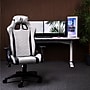 Arozzi Avanti Soft Fabric Ergonomic Racing Gaming Chair, Light Grey (AVANTI-SFB-LG)~#|#~6F4A4A45-AE98-47E8-8E9B93C3862DB9CD_sc7