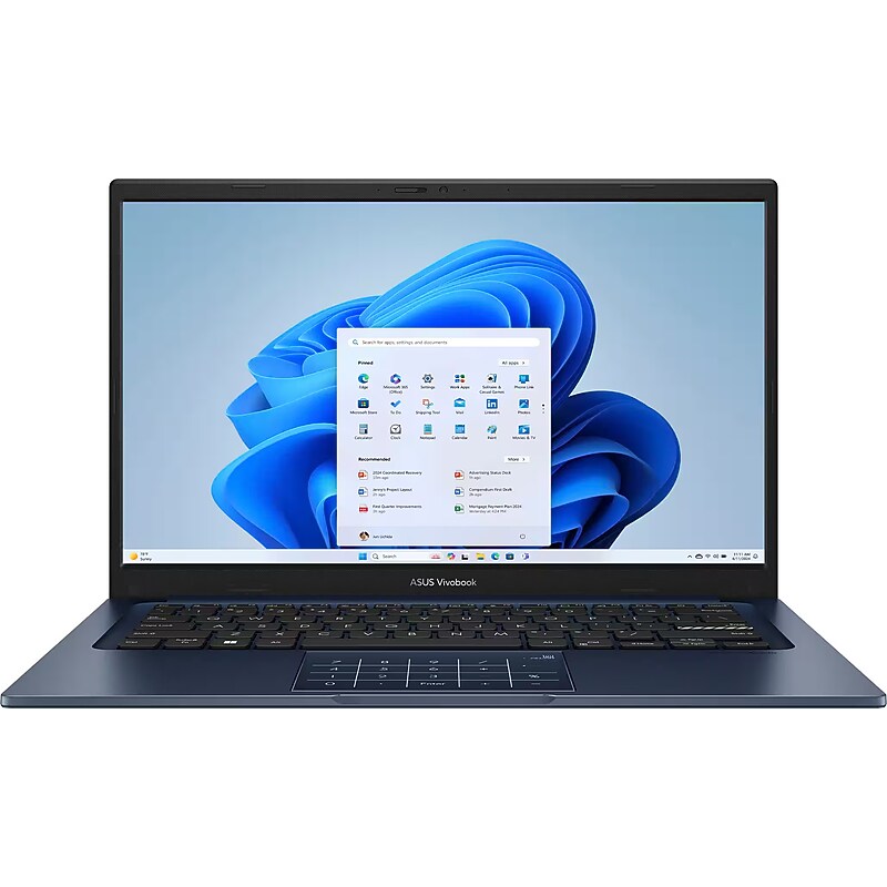 ASUS Vivobook X1404VA 14" Laptop, Intel Core i3-1315U, 8GB RAM, 128GB SSD, Windows 11 Home (X1404VA-I38128) image 1