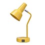 Simple Designs Sleek Essentials LED Desk Lamp, 15.2", with USB Ports, Yellow (LD1072-YLW)~#|#~6F59261B-3762-4FED-AD9C9C37F4074E11_sc7