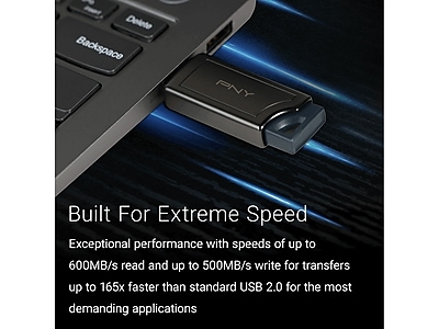 PNY PRO Elite 1TB USB 3.2 Gen 2 Type-A Flash Drive - Thumbnail 5