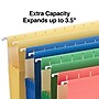 Staples Hanging File Folders, 3.5" Expansion, Stright Cut, Letter Size, Assorted Colors, 4/Pack (ST419192/419192)~#|#~6F5F2974-BA9C-4352-80431D92A463CE7A_sc7