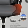 Sharper Image S-950 Heated Ergonomic Polyurethane Swivel Executive Massage Chair, Gray/Black (52755M-GRYBLK)~#|#~6F6348B8-DAAC-4D2A-88228172B73A83E7_sc7