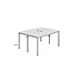 Boss Office Products Simple System 48"W Desk, White, 2/Set (SGSD013-110-WT)~#|#~6F635D30-8FFC-44EB-A99096C49AA66C67_sc7