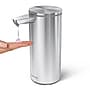 simplehuman Automatic Hand Soap / Sanitizer Dispenser, 266mL., Brushed Steel (ST1082)~#|#~6F688D53-CA16-44F8-AA87A6E16DCA4378_sc7