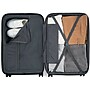 Bugatti Wellington 30" Hardside Suitcase, 8-Wheeled Spinner, TSA Checkpoint Friendly, Silver (HLG5128-Pewter)~#|#~6F690C1E-6D2E-4223-AB9147653ADA5CA6_sc7
