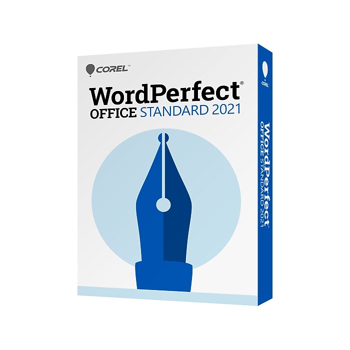 Corel WordPerfect Office Standard 2021 Upgrade for 1 User, Windows
