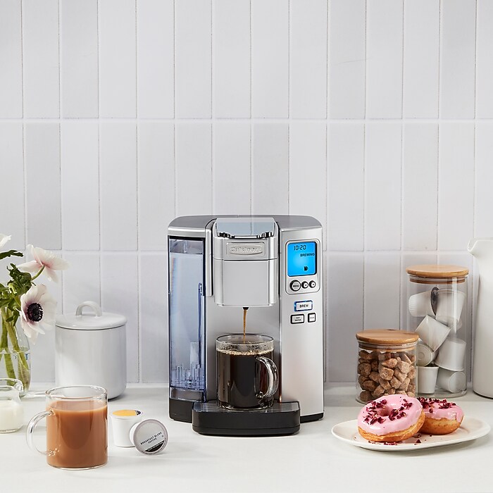 Cuisinart Single Serve Coffee Maker, Stainless Steel (SS-10P1