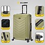 US Army FOX 28" Hardside Suitcase, 4-Wheeled Spinner, TSA Checkpoint Friendly, Olive Drab (USLFOX00L-GRN)~#|#~6F78912C-1567-4389-ACF2B322D25E8E4F_sc7