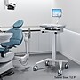 Mount-It! MedHub Mobile Medical Cart Workstation with Tablet Mount and Locking Caster Wheels, White/Grey (MI-16018)~#|#~6F858F09-E7BB-43D5-AD5BACFA606C6DFF_sc7
