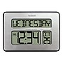 La Crosse Technology Atomic Wall/Table Clock, 7.5"H x 9.75"W x 1"D (513-1419)~#|#~6F87B76E-4058-4D44-8DC9CE9C9AC785AA_sc7