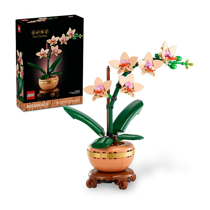 LEGO Botanicals Mini Orchid, 274 Pieces (10343) | Staples