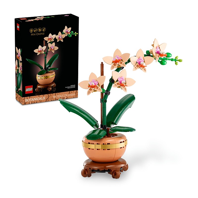 LEGO Botanicals Mini Orchid, 274 Pieces (10343) image 1