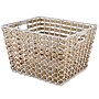 Simplify Natural Paper Rope Large Tote with Handles, Beige/White (25751-ST)~#|#~6F90BDE1-371E-4CA7-9E3B63E84C2793C9_sc7