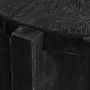 Storied Home Paulownia Wooden Round Accent Table, Black (EC1708)~#|#~6F90E505-2343-4138-B0E3C6D86DC00F08_sc7