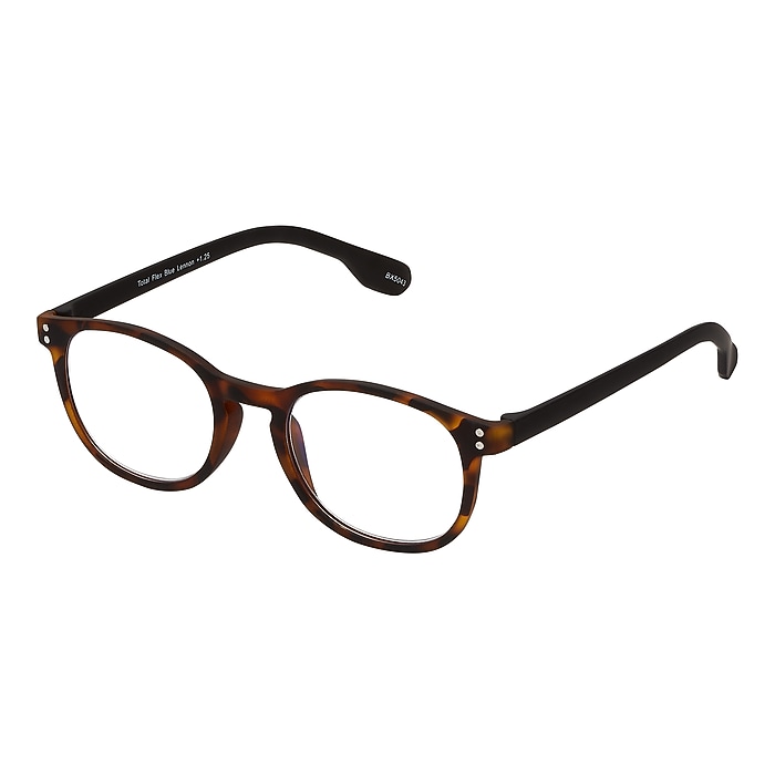SAV Total Flex Blue Light +2.00 Reading Glasses, Tortoise (EBX5043