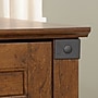 Sauder Carson Forge 66"W L-Shaped Computer Desk, Washington Cherry (416969)~#|#~6FA80E9D-5C69-4EEB-B49852914051F36F_sc7