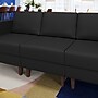 Flash Furniture Hercules Artemis LeatherSoft Middle Reception Chair, Black (ZB8921MBLK)~#|#~6FA8EEE3-F261-461B-87D1D0567D6BEB28_sc7
