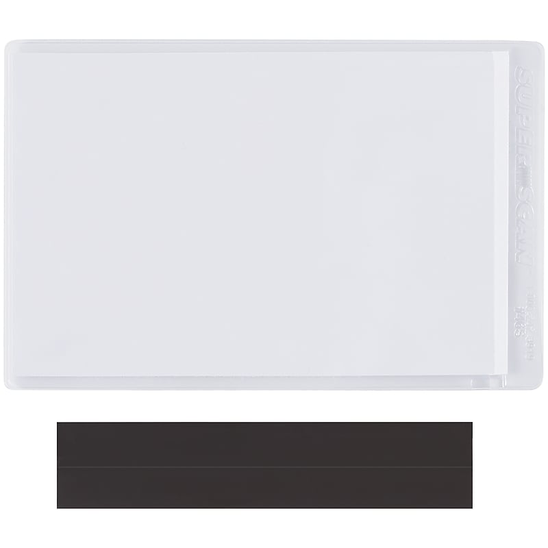 Partners Brand Label Holders, 9" x 12", Clear, 50/Carton (LH219) image 1